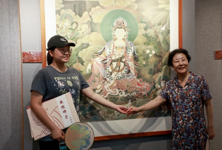 “宝相崇光”——北京云居寺工笔水陆画展正式开幕
