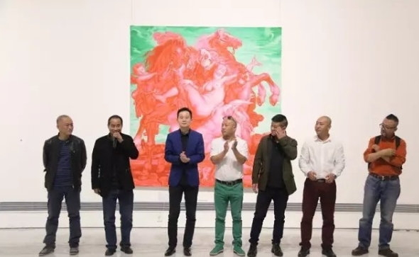时空漂浮一一康羽、张刚、林剑峰作品展