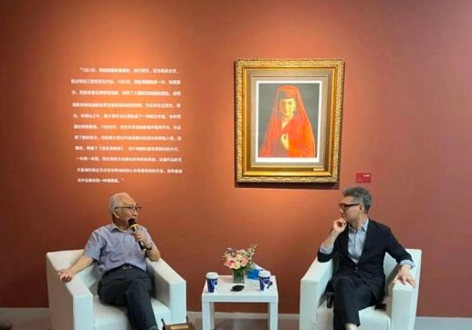 “回望经典——靳尚谊精选版画作品展”在北京悦阳空间开幕