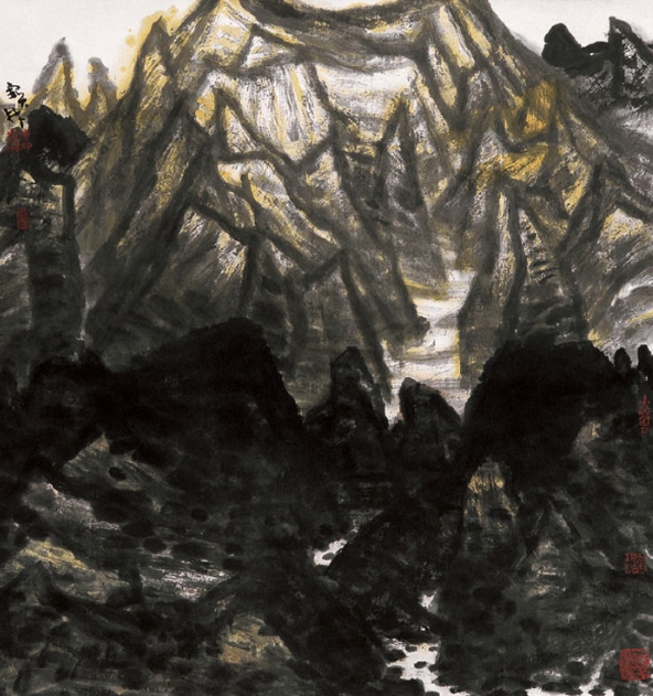　李宝林《山水》