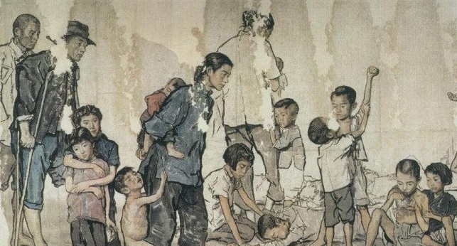 蒋兆和《流民图》