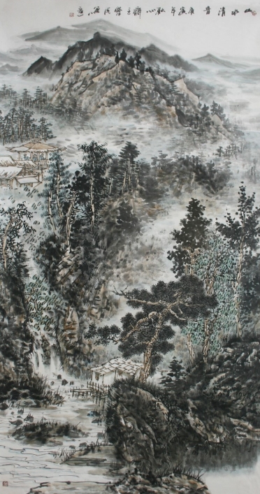 张爱民《山水清音》
