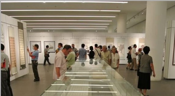 天津举办庆八一“军旅书画家作品展”
