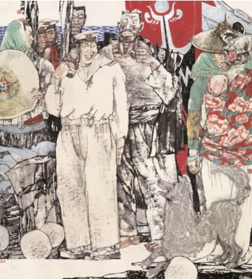 张道兴《人物画》