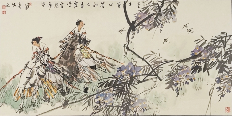 崔建社《草木有心答知己》