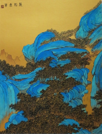 陈櫑《万松叠翠》