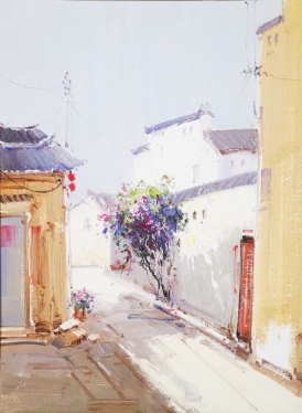 姚永《小巷》