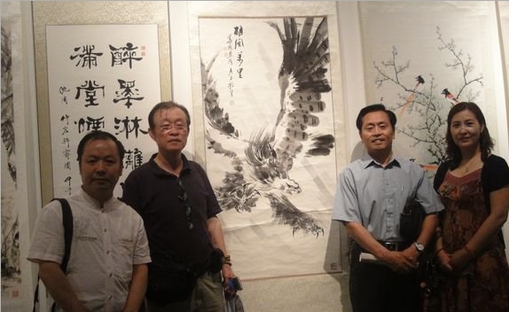 天津美术馆举办“翰墨运河情”书画精品展