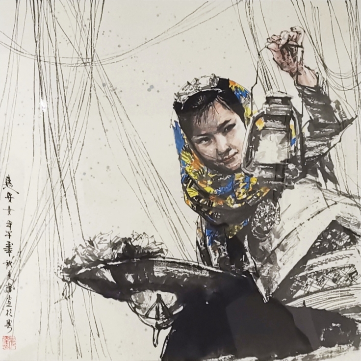 昃伟《惠安女》