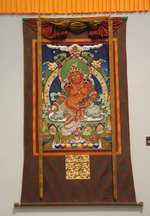 西藏唐卡五大画派齐聚中华艺术宫 展现藏族经典艺术精华