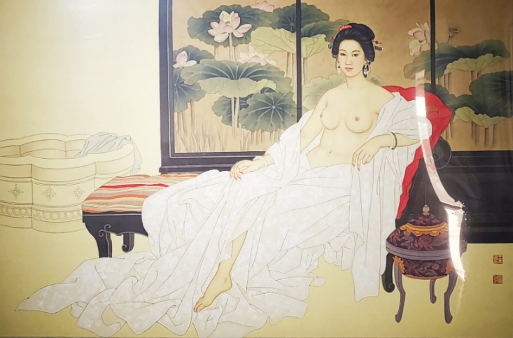 王美芳《仕女图2》