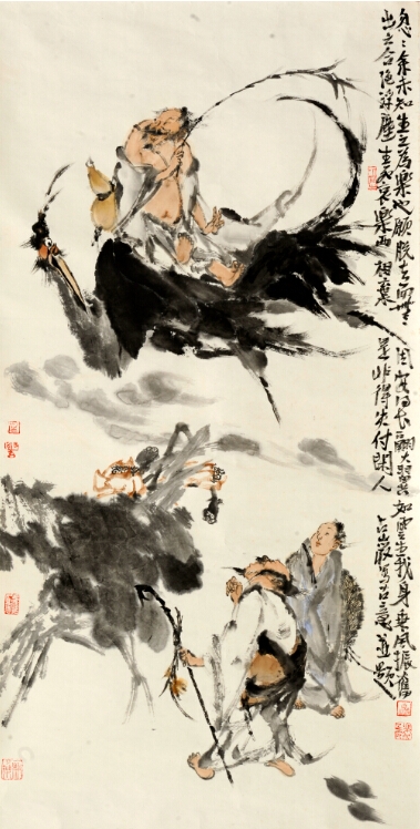梁占岩《古代人物》