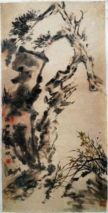 张斌《花鸟》
