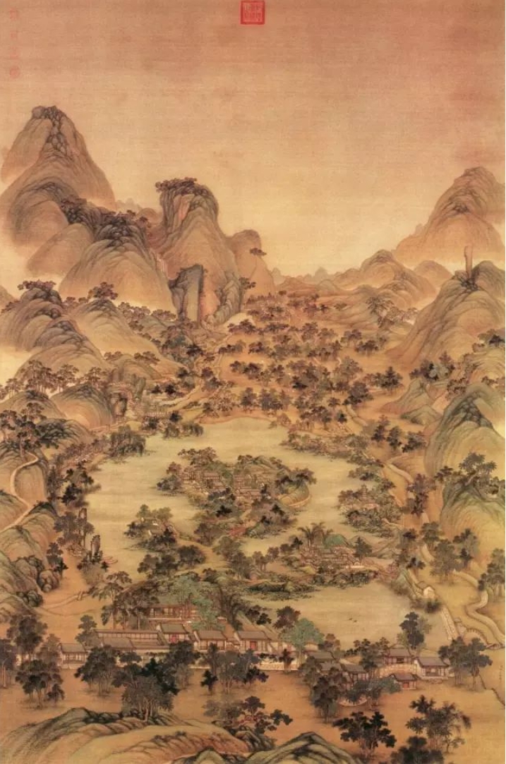 冷枚《避暑山庄图》