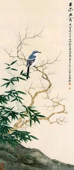 张大千《禽鸟》