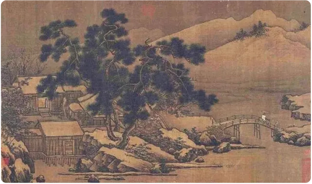 刘松年《四景山水》