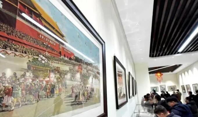 “红色记忆”中国年画展拉萨开展