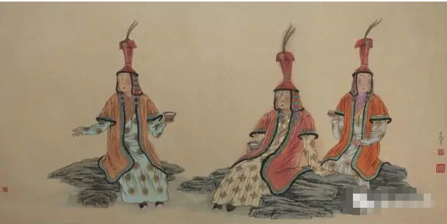名画鉴赏|蒙古族著名画家白嘎力作品(蒙古族特色绘画作品合集)