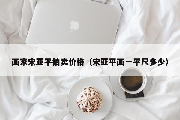 画家宋亚平拍卖价格(宋亚平画一平尺多少)