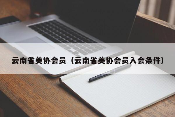 云南省美协会员(云南省美协会员入会条件)