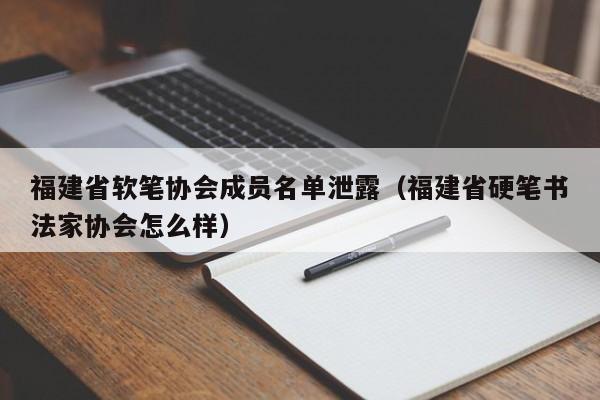 福建省软笔协会成员名单泄露(福建省硬笔书法家协会怎么样)